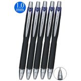 Mavi Jel Uçlu Pilot Kalem 5 Adet Uniball Jetstream SXN-210 1.0 mm Basmalı Pilot Kalem Roller Uçlu Likit Mürekkepli