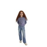 Mavi Jns Nakışlı Mor Sweatshirt 7S10146-88095