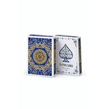 Mavi Jumbo Boy Pvc Plastik Su Geçirmez iskambil Poker Oyun Kağıdı rd61mv