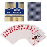 Mavi Jumbo Pvc Su Geçirmez Jumbo Blackjack iskambil Oyun Kağıdı cin385mv