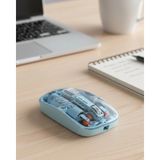 Mavi Kablosuz Mouse Bluetooth ve USB Çift Mod Bağlantılı Nemere - 1 - Renkli
