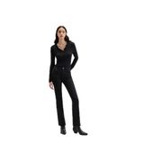 MAVİ Kadın Flare Jean Pantolon, Yüksek Bel, Smoke Mavi Premium, 29-28