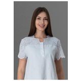 Mavi Kadın Hamile Lohusa Fistolu Pijama Takımı 9022, XL, Effortt 9022-19804IGP27192739