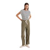 MAVİ Kadın Wide Leg Pantolon, Tea Leaf, M