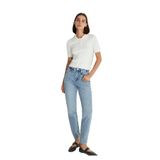 MAVİ Kadın Yüksek Bel Slim Fit Jean Pantolon, Mid Brushed Icon Denim, 29-27