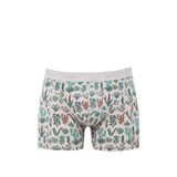 Mavi Kaktüs Desenli Gri Boxer 091122-23854 Açık Gri-23854 M