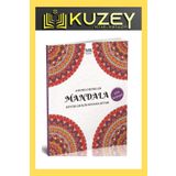 Mavi Kalem Yayınları - Büyükler İçin Boyama Kitabı Mandala Ahenkli Renkler MK