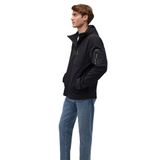 Mavi Kapüşonlu Siyah Scuba Ceket Slim Fit/Dar Kesim 0110264-900 Siyah-900 S