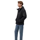 Mavi Kapüşonlu Siyah Scuba Ceket Slim Fit/Dar Kesim 0110264-900 Siyah-900 XS