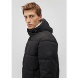 Mavi Kapüşonlu Siyah Şişme Mont 0110211-900 Erkek Regular Fit Günlük Kullanım İçin Orta Kalınlık - Siyah-900 - 2XL