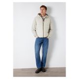Mavi Kapüşonlu Yelek Ay Taşı Beji Erkek Non Denim Yelek M0110554-70144