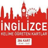 Mavi Kelebek Yayınları - İngilizce Kelime Öğreten Kartlar Kırmızı Kutu