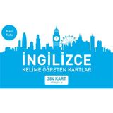 Mavi Kelebek Yayınları - İngilizce Kelime Öğreten Kartlar Mavi Kutu Sharp-Z