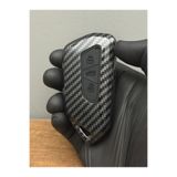 Mavi Keys Volkswagen Golf 8 Smart Uyumlu 3 Düğmeli Karbon Fiber Kumanda Anahtar Koruma Kılıfı