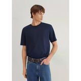 MAVİ KISA KOL TİŞÖRT Derin Lacivert Erkek T-Shirt M066249-70497