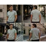MAVİ KISA KOL TİŞÖRT Soluk Toz Yeşil Erkek T-Shirt M0612736-71464