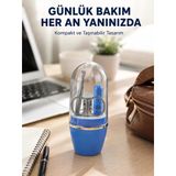 Mavi Kişisel Bakım Seti Cımbız Makas Tırnak Makası Ve Törpü - Lisinya
