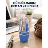 Mavi Kişisel Bakım Seti Cımbız Makas Tırnak Makası Ve Törpü