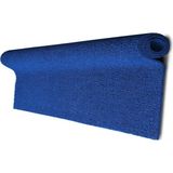 Mavi Kıvırcık Paspas Kaymaz Taban Kapı Önü Su Emici Kıvırcık Halı - 10 x 70 cm