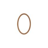 Mavi Koltuk Döşeme Mkd - Ayn 208 / 120 cm Fitilli Ayna Ahşap Ham Cilasız - Kahverengi