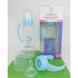Mavi, Kulplu, 240ML, Dayanıklı Pp Biberon, Sağlıklı Kullanım Için Ideal Seçenek - Ahşap - Ceviz