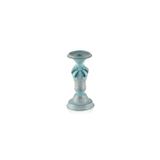 Mavi Kurdeleli Küçük Mumluk 23X12 Cm Pr30-1031