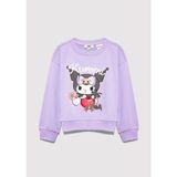 Mavi Kuromi Baskılı Mor Sweatshirt 7S10183-70519 - 5 - 6 Yaş