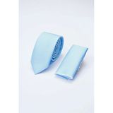 Mavi Kuş Gözü Desen 7 Cm Kravat 1090260100