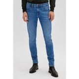 Mavi Kvnç Streç Pamuklu Skinny Fit Normal Bel Dar Paça Jeans Erkek Kot Pantolon 001070-85901 AÇIK MAVİ
