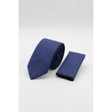 Mavi-Lacivert Desenli 6 Cm Kravat 1090255114