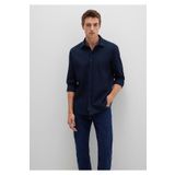 Mavi Lacivert Gömlek Slim Fit / Dar Kesim 0211656-80872