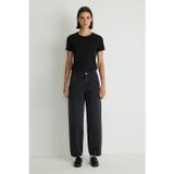 Mavi Leila Pamuklu Baggy Fit Yüksek Bel Jeans Bayan Kot Pantolon 1010600-88244 SİYAH
