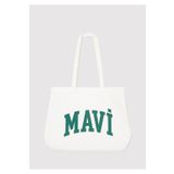 Mavi Logo Baskılı Beyaz Omuz Çantası -70057 1912022
