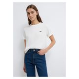 Mavi Logo Baskılı Ekru Kadın T-Shirt M1613407-70057