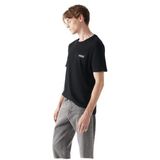 Mavi Logo Baskılı Siyah Basic Tişört Loose Fit/Bol Rahat Kesim 0610360-900 Siyah-900 XL