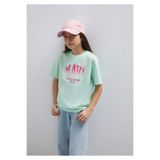 Mavi Logo Baskılı Yeşil Kız Çocuk T-Shirt M7610386-71643