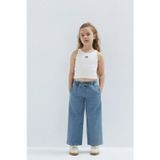 Mavi Loko Wide Leg Normal Bel Geniş Paça Jeans Kız Çocuk Kot Pantolon 7010405-A3344 MAVİ
