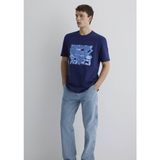 Mavi Loose Koyu Lacivert Erkek T-Shirt M0612658-70496 - XL