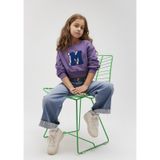 Mavi - M Logo Baskılı Mor Sweatshirt 7s10079-88135 Mor