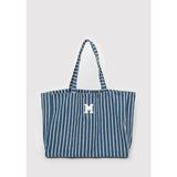 Mavi M Logo Işlemeli Denim Omuz Çantası 1913787-32177 - Indigo