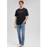 Mavi M0610254-900 Siyah Logo Baskılı Erkek T-shirt