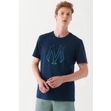Mavi M0610635-70490 Erkek Baskılı T-shirt