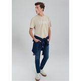 Mavi M0611956-82393 Açık Bej Regular İstanbul Erkek T-shirt
