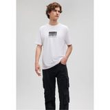 Mavi M0612111-620 Beyaz Loose Be Yourself Erkek T-shirt