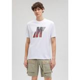 Mavi M0612185-620 Beyaz Loose Mavi Pro Erkek T-shirt