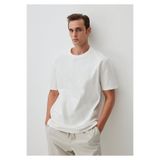 Mavi M0612269 Basic Tişört Loose Rahat Kesim T-Shirt Erkek Tişort BEYAZ