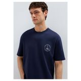 Mavi M0613282 Gemi Baskılı Tişört Erkek T-Shirt LACİVERT