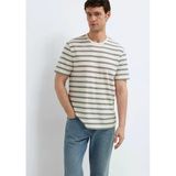 Mavi M0613336 Çizgili Tişört Erkek T-Shirt