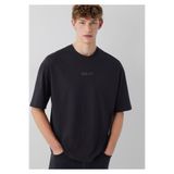Mavi M0613553 Baskılı T-Shirt Erkek Tişort SİYAH