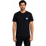 Mavi M0613572-900 Mavi Süperman Baskılı T-Shirt Erkek Tişort - Siyah